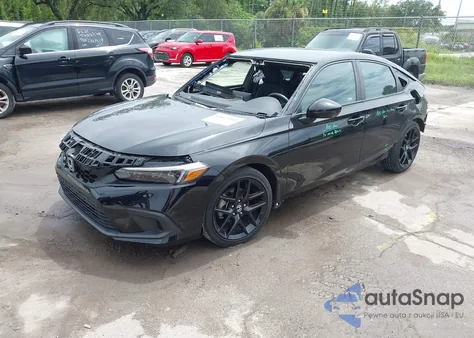 2023 Honda Civic Sport z USA, uszkodzony, nr VIN 19XFL2H86PE018818